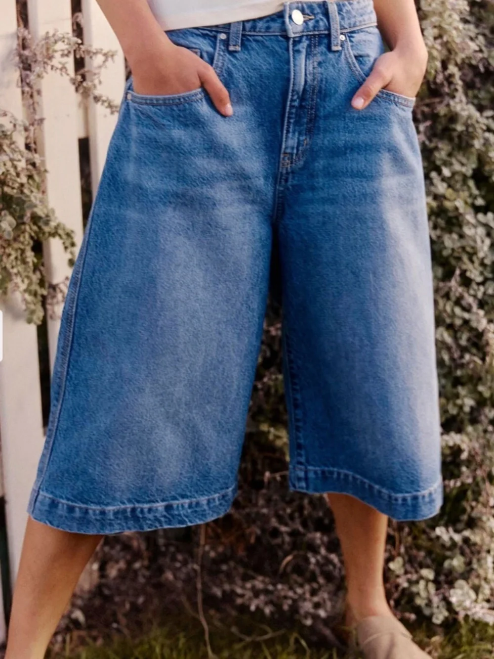 Cotton On 90's Baggy Jort Short Size 24 Denim Baggy Relaxed Fit Cotton (S)